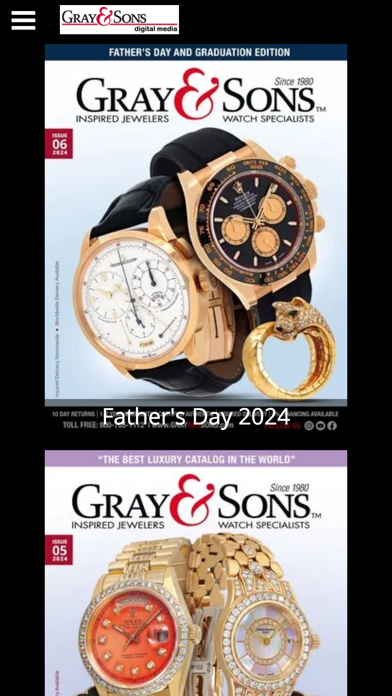 Gray and Sons Catalog HD Screenshot