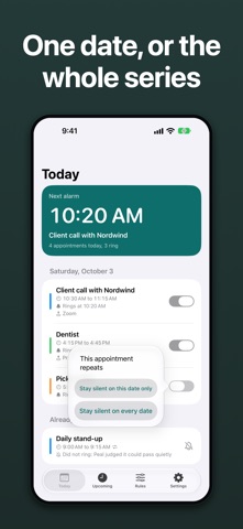 Peal: Alarm for Appointments Screenshot 6 of 9