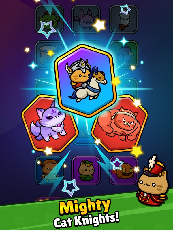 Meow Knights: Idle RPG screenshot 11