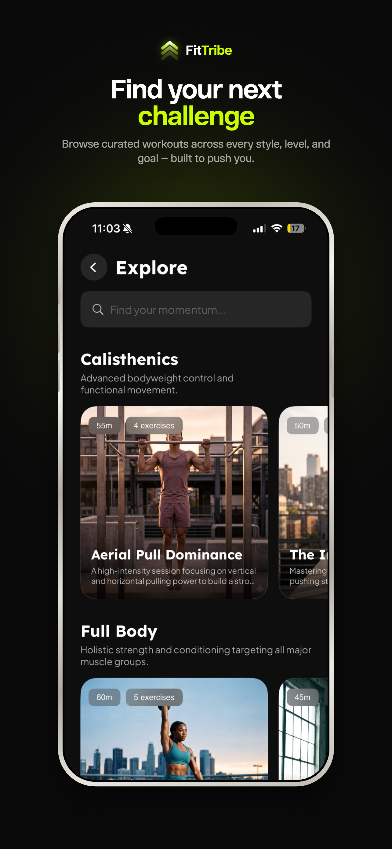 FitTribe AI Workouts screenshot 4