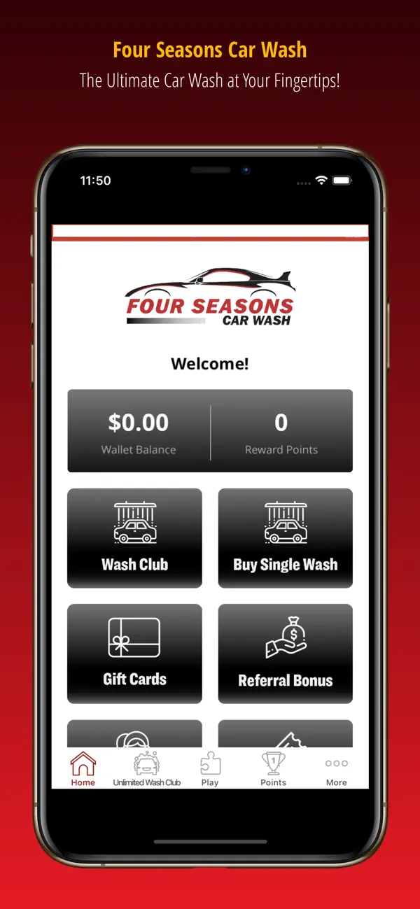 Screenshot #1 pour Four Seasons Car Washes