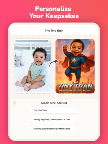 Kiddify AI: Magic Baby Photos iPad screenshot