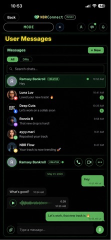 NBR Connect iPhone screenshot