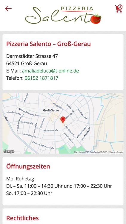 Pizzeria Salento Groß-Gerau screenshot-3