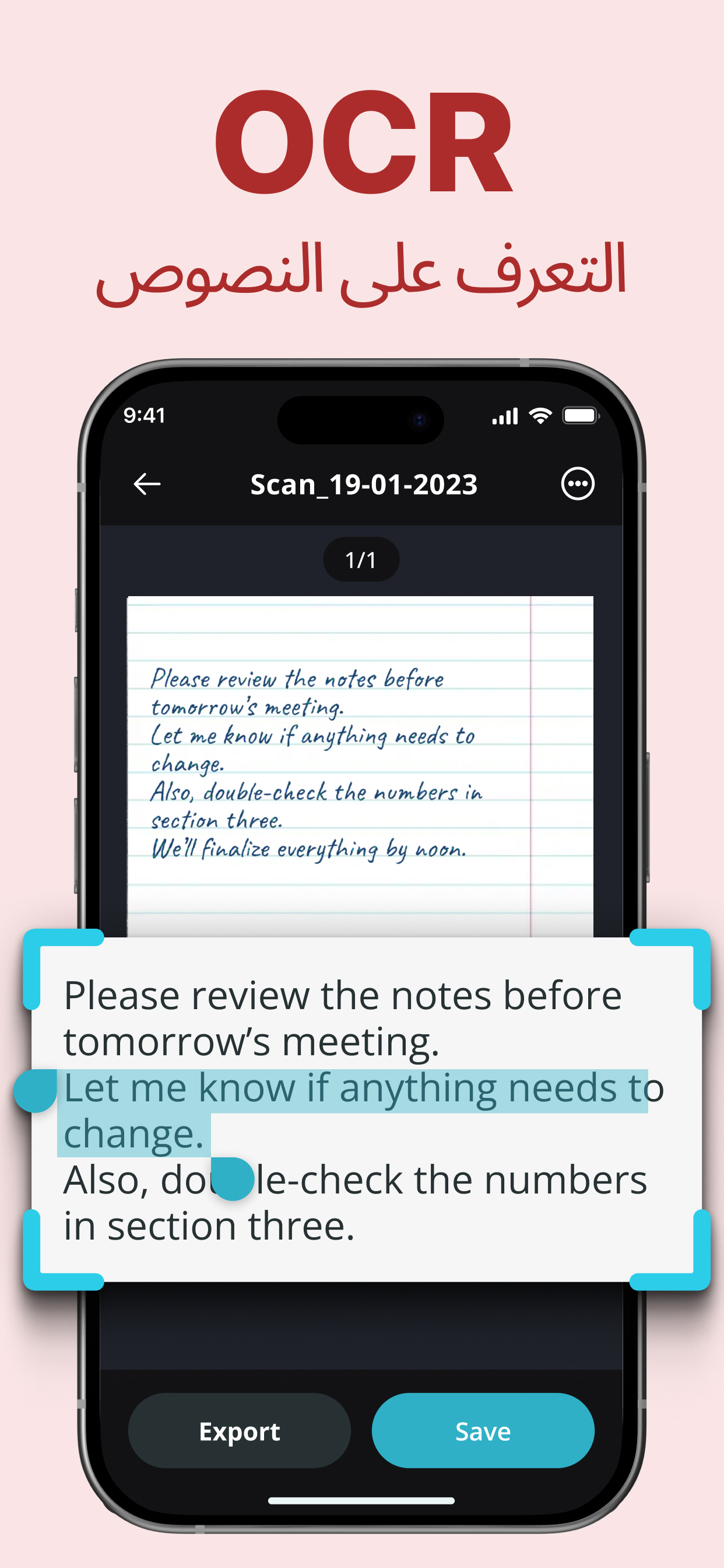 PDF Scanner, Editor - OCR Scan