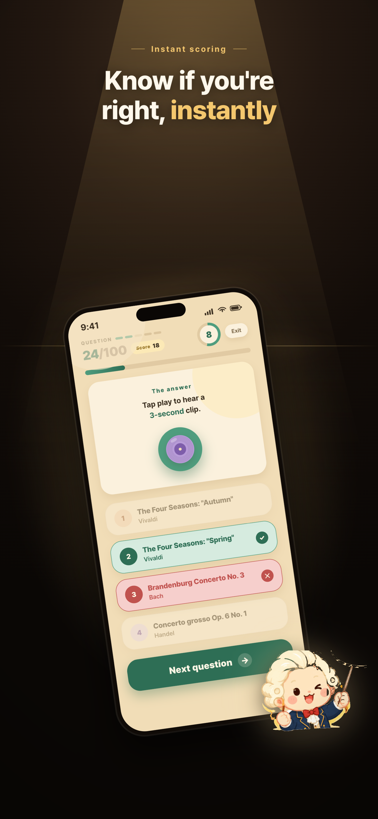 3-Second Classical Music Quiz screenshot 3