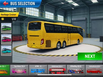 US Bus Simulator Coach Games iPad screenshot