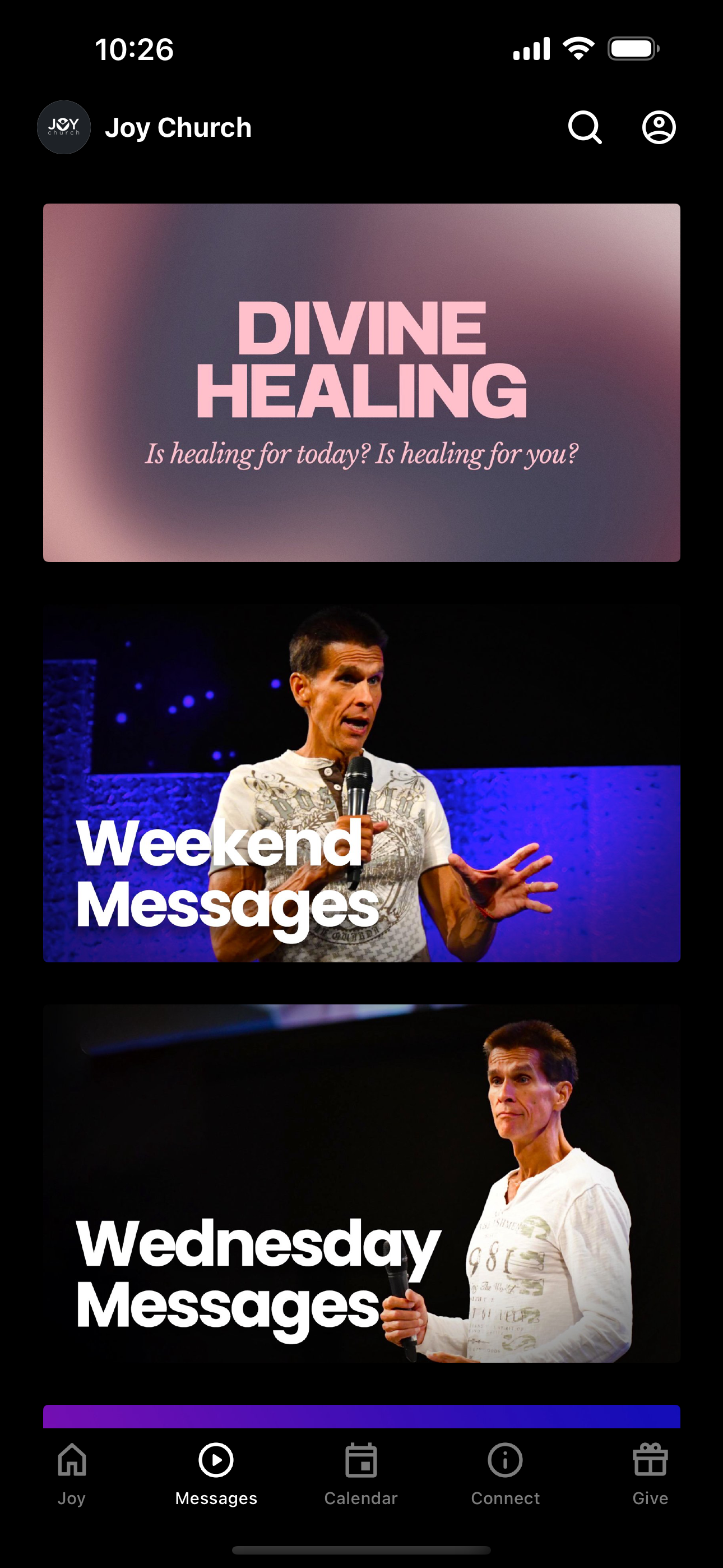 Joy Church screenshot 2