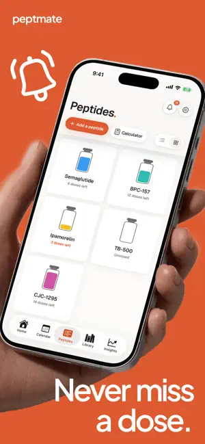 Peptmate: Peptide Tracker screenshot 3