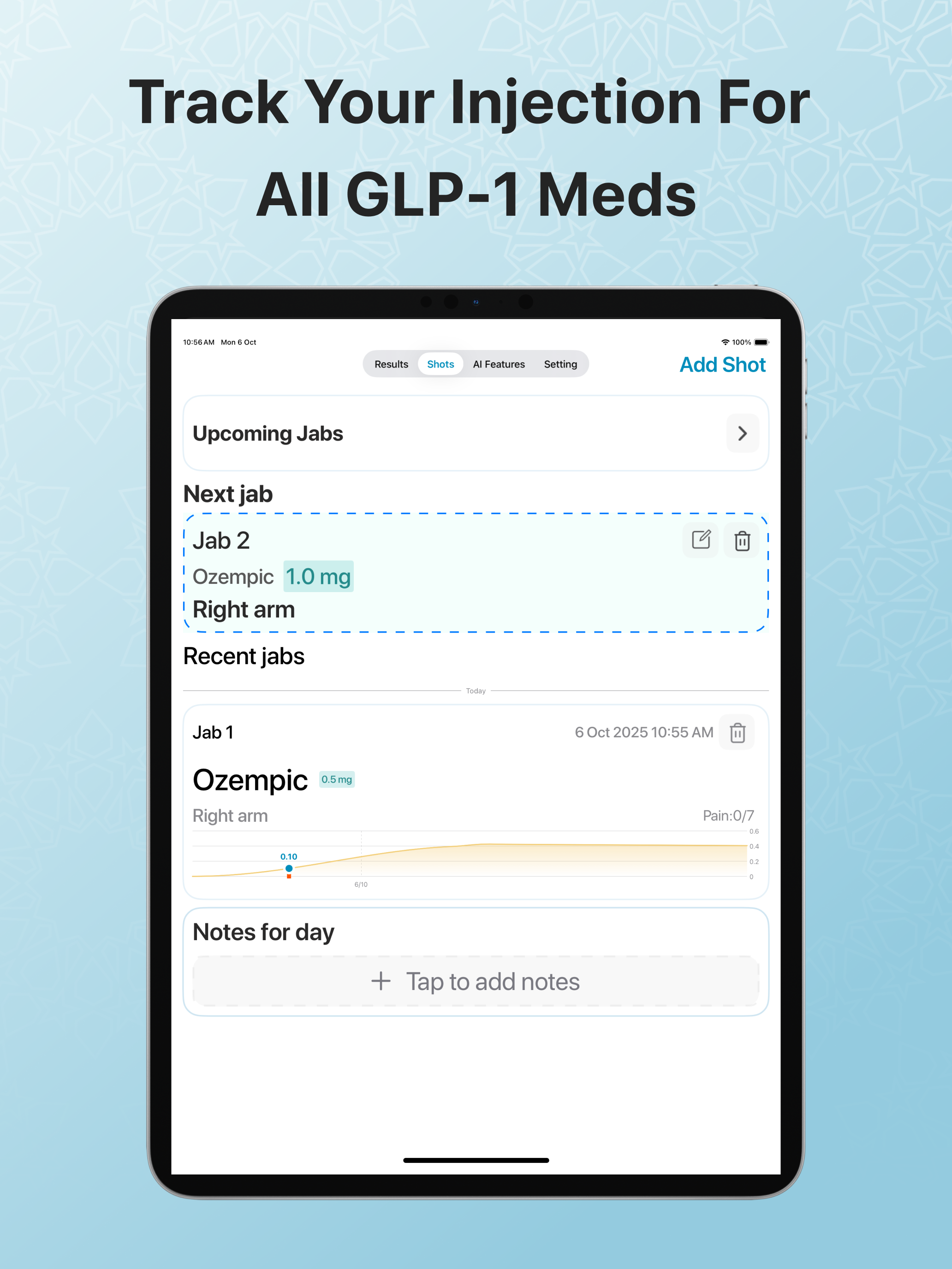 Jabster: GLP-1 Tracker