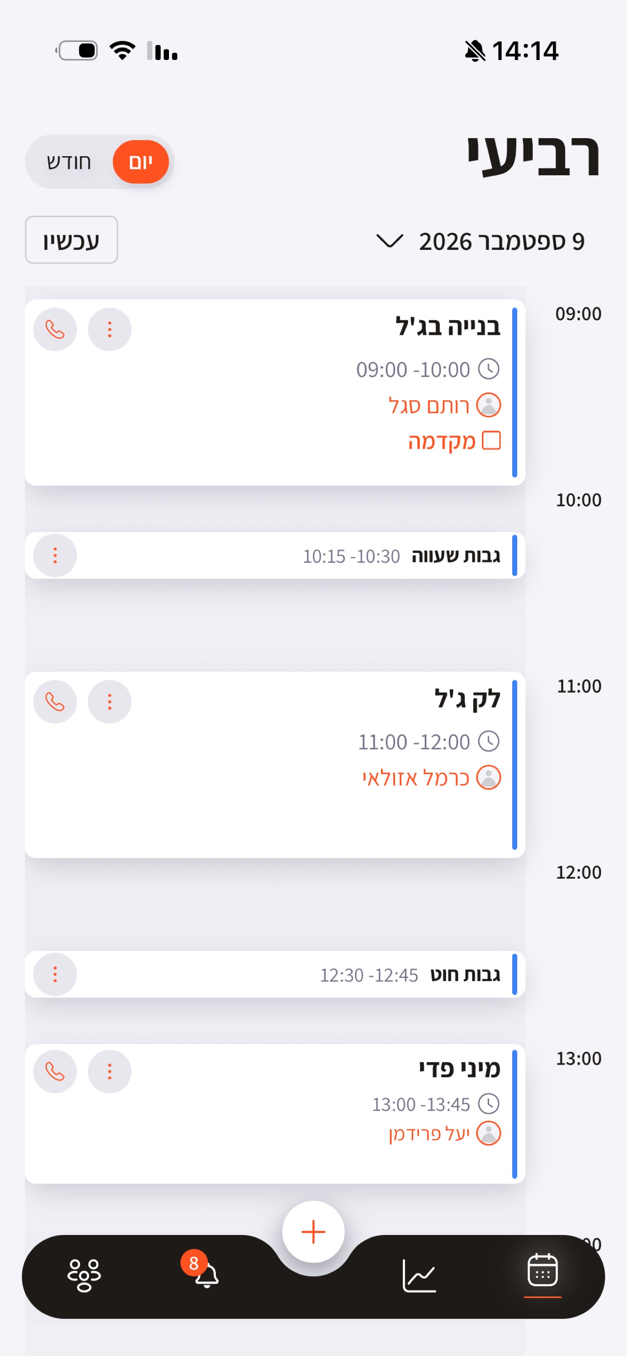 Screenshot 1 of Momento לעסקים - ניהול תורים