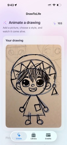 DrawToLife : AI animate screenshot