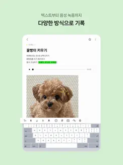 네이버 메모 – Naver Memo iPad image 2