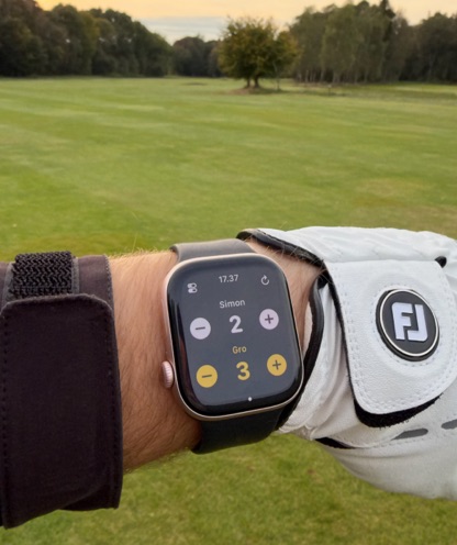 Stroke Counter for Golf watch screenshot 1