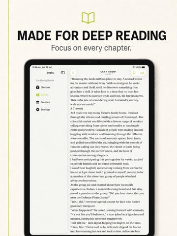 Synthetiq Books iPad screenshot 4