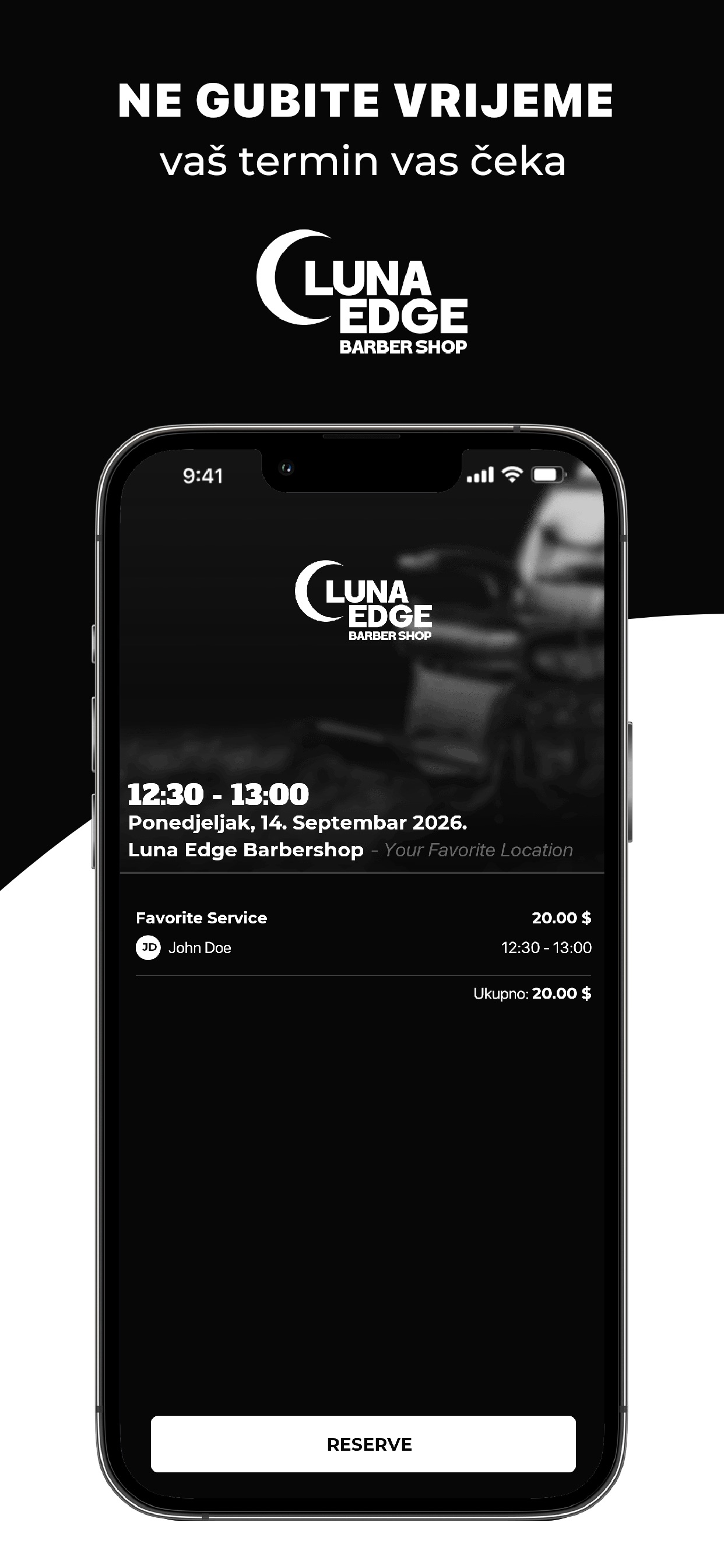 Screenshot 2 of Luna Edge Barbershop