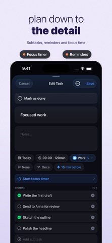 Daily Planner: Time Blocking Screenshot 5 of 6