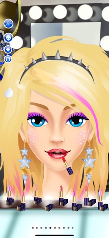 Movie Star Makeover & Salon iPhone screenshot