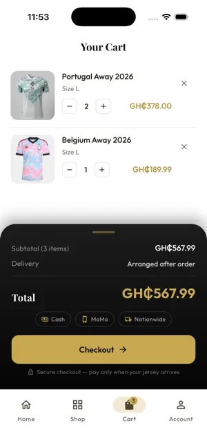 JerseyVille Ghana screenshot 4