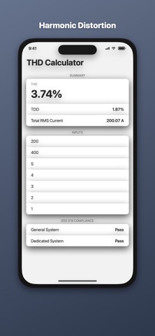 HarmonicTHD Calc のスクリーンショット