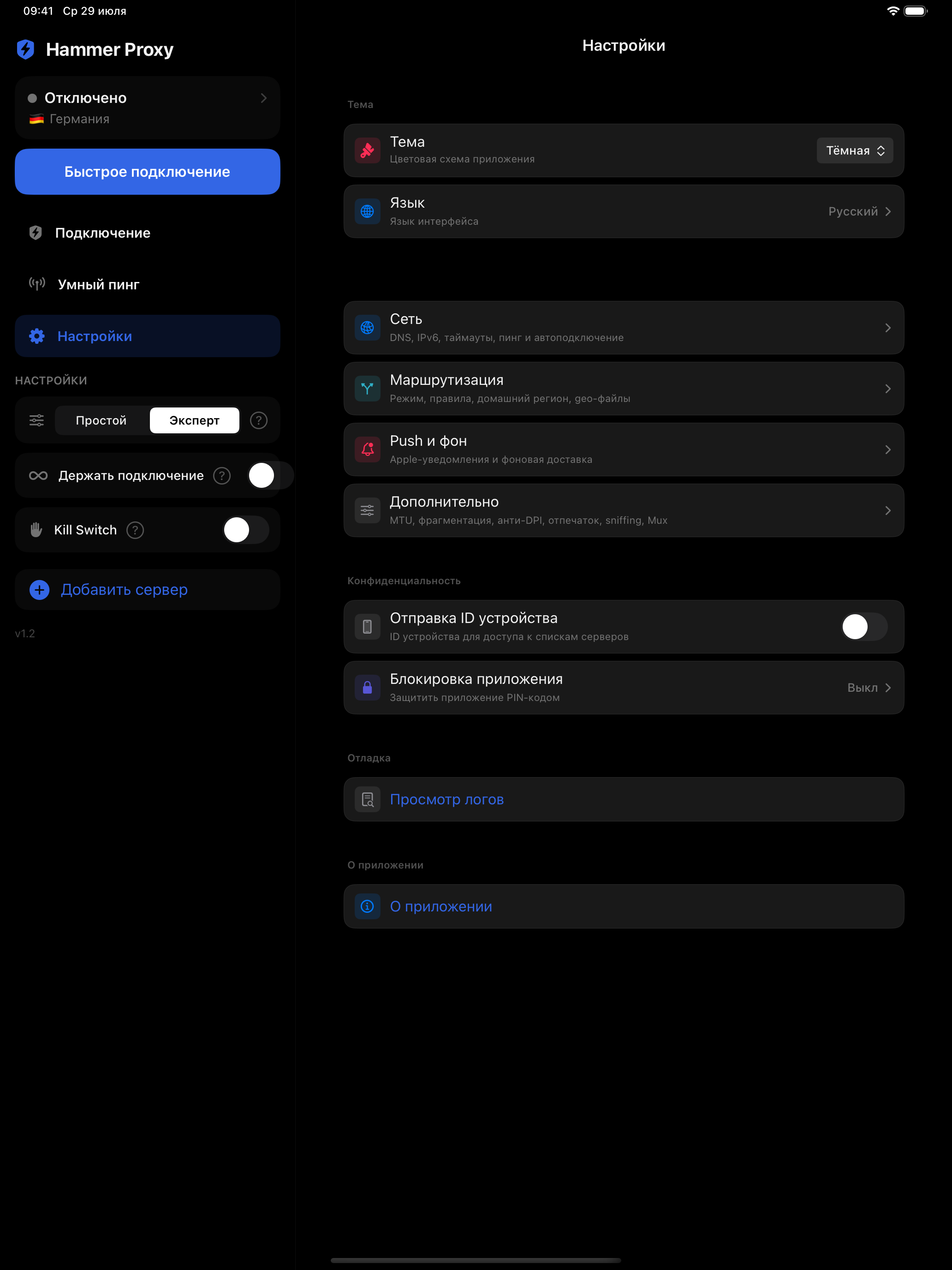 Hammer Proxy screenshot 8