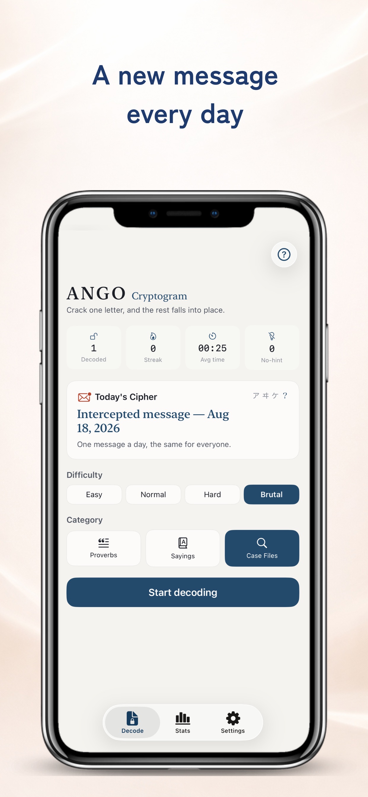 Screenshot 5 of ANGO: Cryptogram Puzzles