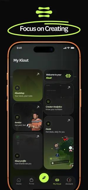 Klout - Create, Earn, Repeat screenshot 3