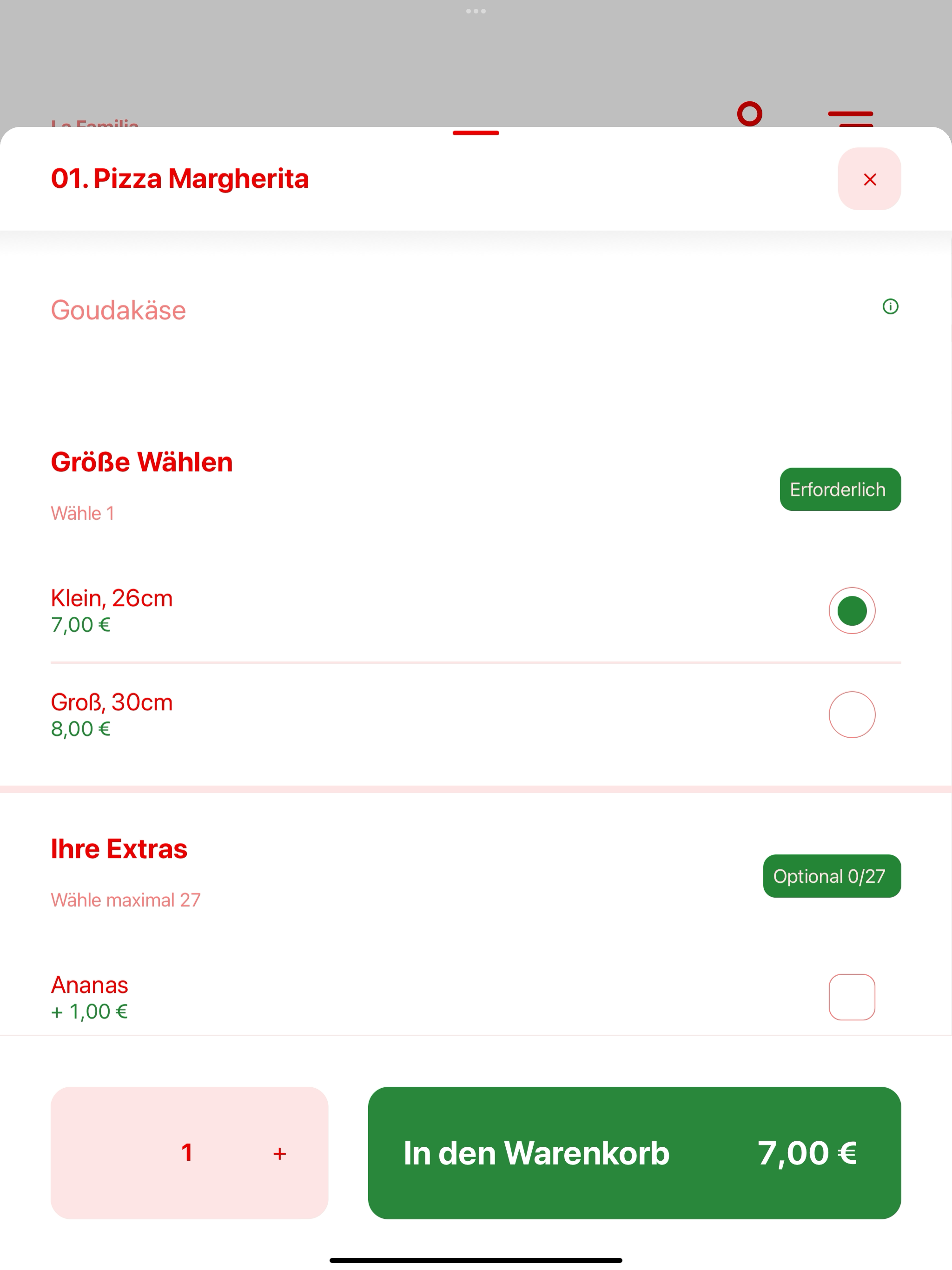 La Familia Grill & Pizzeria screenshot 8