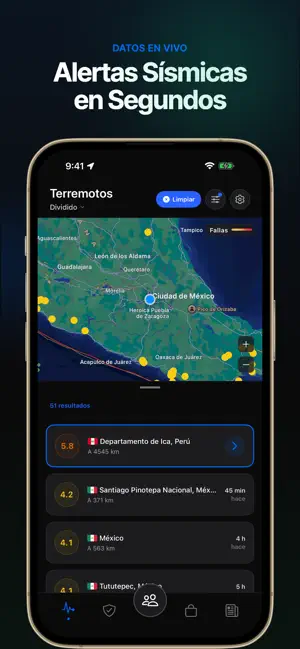 ¡Sismo Listo! Alerta Terremoto iPhone screenshot 2