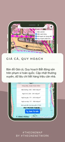 #TheOneMap: Giá nhà, Quy hoạch screenshot