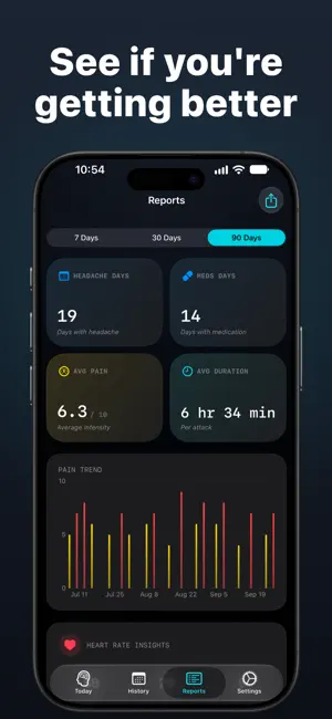 Migraine Tracker : Headache screenshot 2