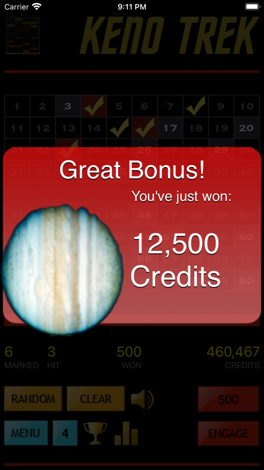 #7. Keno Trek (iOS) Podle: Keno Tap LLC