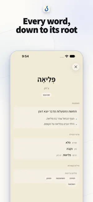 Milo: Master Hebrew Vocabulary screenshot 2