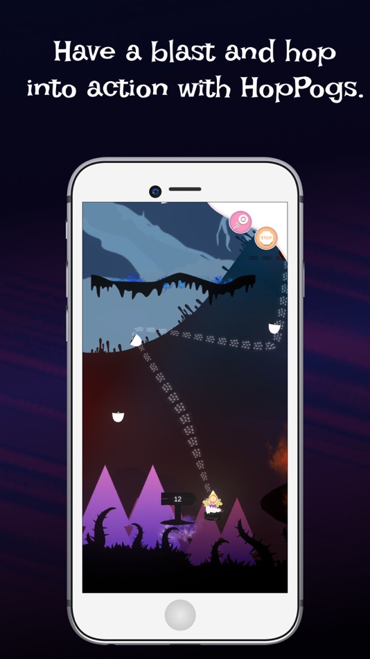 #8. HopPogs: Overcome Obstacles (iOS) Podle: Whizpool