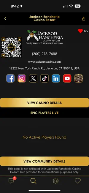 EPIC Casino Connect screenshot 3