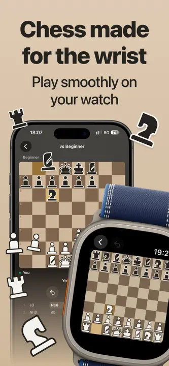 ScrollChess: Chess for Watch screenshot 1