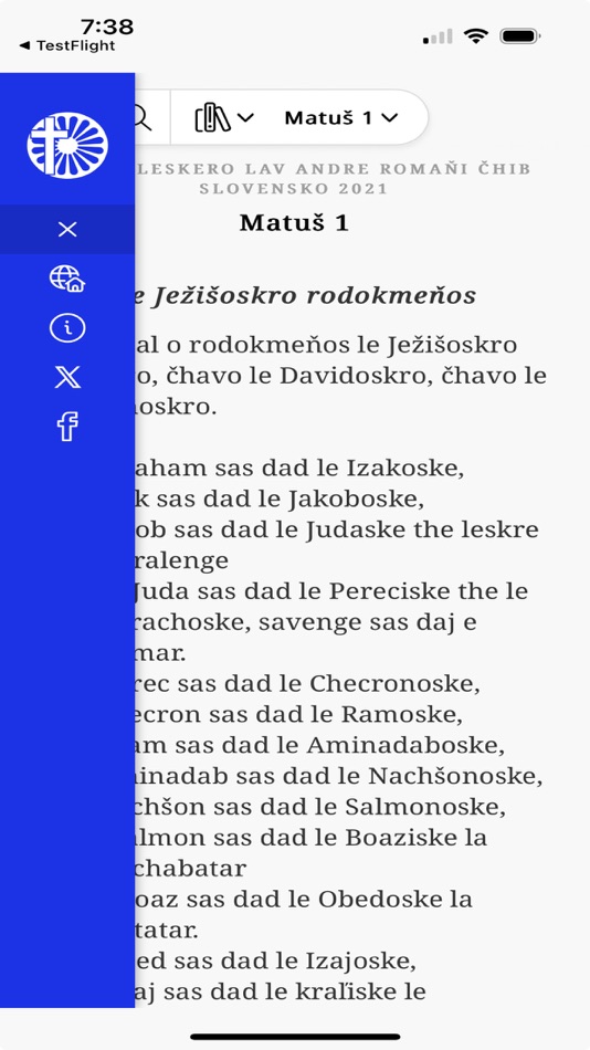 #1. E Biblia Andre Romaňi Čhib (iOS) 게시자: Digital.Bible