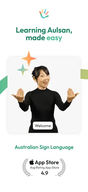 Auslan Wiz - Sign Language iPhone screenshot 1