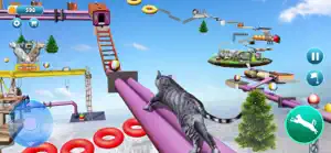 Cat Only Going Up Parkour Game screenshot #1 for iPhone