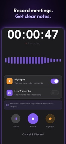 VoiceFold: AI Voice Notes Screenshot 1 of 9