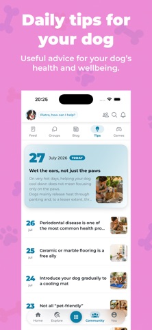 Amico Fido: Dog App iPhone screenshot