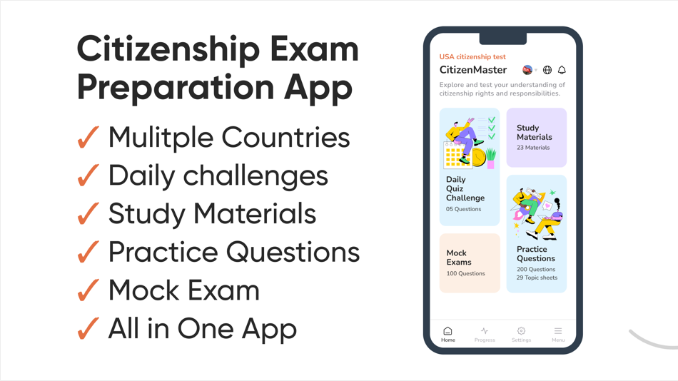 Citizen Master, US Citizenship - 1.0.0 - (iOS)