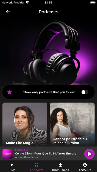 Magic FM Romania Screenshot