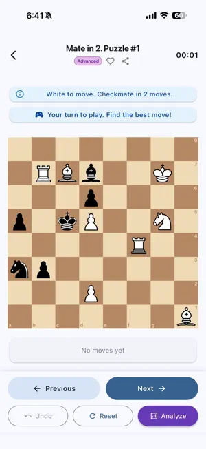 Chess Puzzle Pro screenshot 2