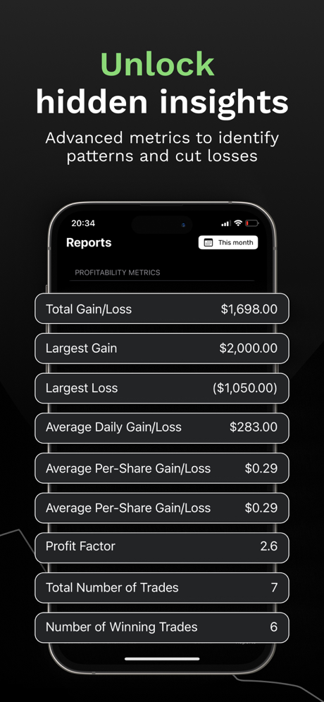 SuperTrader: Trading Journal screenshot 6