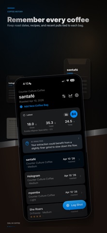 Dial In Coffee: Espresso screenshot