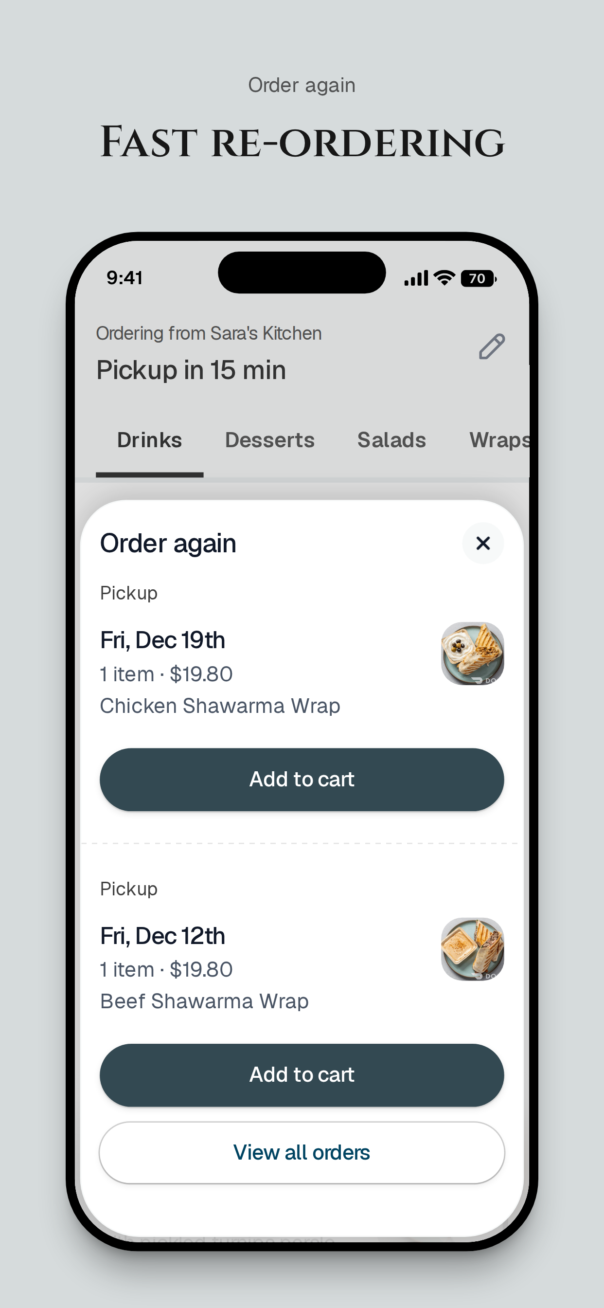 Sara's Kitchen To Go screenshot 4