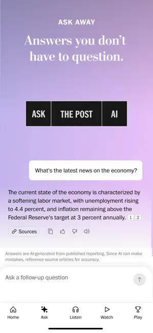 Washington Post iPhone screenshot 4