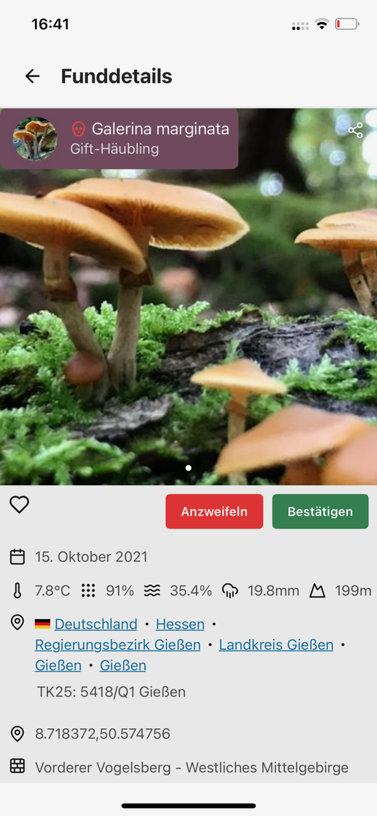 Mushpits - Locate your fungi