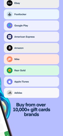 Cardtonic: Gift & Virtual Card screenshot